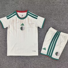 2026 Algeria Home White Fans Kids Soccer jersey