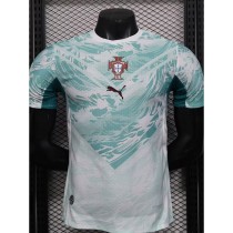 [PLAYER] 2026 Portugal Away Aqua Player Soccer jersey