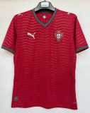 2026 Portugal Home Red Fans Soccer jersey