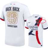 2025/26 PSG Away(with two star) Champions of Europe 26 Fans Soccer jersey