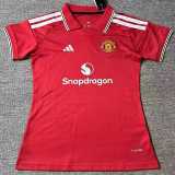 2026/27 Man Utd Home Fans Women Soccer jersey