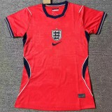 2026 England Away Red Fans Women Soccer jersey