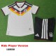 [PLAYER] 2026 Germany Home White Player Kids Soccer jersey