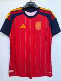 [PLAYER] 2026 Spain Home Red Player Soccer jersey