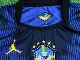 [PLAYER] 2026 Brazil Away Player Kids Soccer jersey
