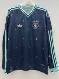 2026 Germany Away Navy Fans Long Sleeve Soccer jersey