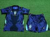 [PLAYER] 2026 Brazil Away Player Kids Soccer jersey