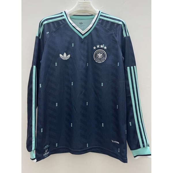 2026 Germany Away Navy Fans Long Sleeve Soccer jersey