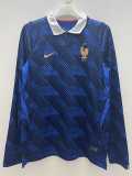 2026 France Home Fans Long Sleeve Soccer jersey