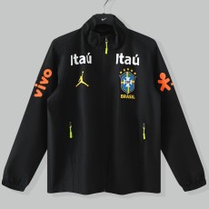 2026 Brazil Black Training Shirts