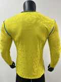 [PLAYER] 2026 Brazil Home Player Long Sleeve Soccer jersey