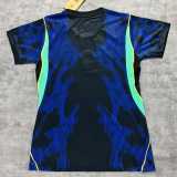 2026 Brazil Away Dark Blue Fans Women Soccer jersey