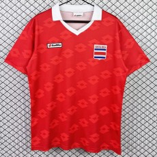 1990 Costa Rica Home Retro Soccer jersey