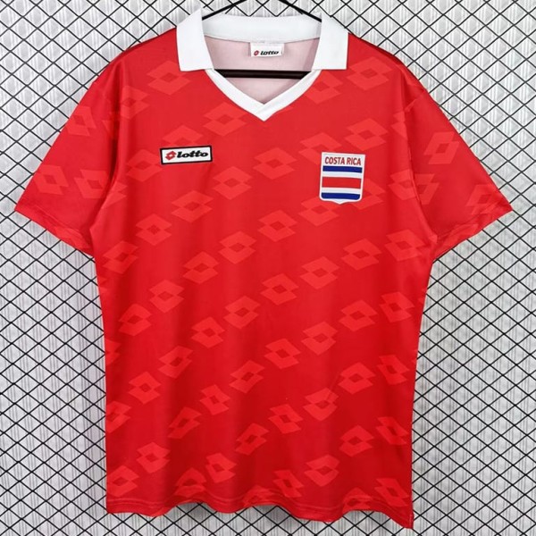 1990 Costa Rica Home Retro Soccer jersey