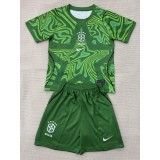2026 Brazil GKG Green Fans Kids Soccer jersey