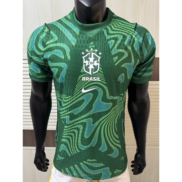 [PLAYER] 2026 Brazil GKG Green Player Soccer jersey