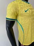 [PLAYER] 2026 Brazil Home Yellow Player Soccer jersey