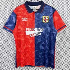 1992/93 Cagliari Calcio Home Retro Soccer jersey