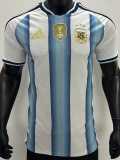 [PLAYER] 2026 Argentina Home White Player Soccer jersey