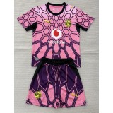 2026/27 Dortmund GKP Pink Fans Kids Soccer jersey