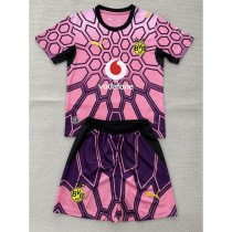 2026/27 Dortmund GKP Pink Fans Kids Soccer jersey