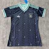 2026 Germany Away Dark Blue Fans Women Soccer jersey