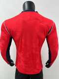 [PLAYER] 2026 England Away Red Player Long Sleeve Soccer jersey