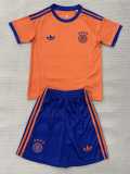 2026 Germany GKO Orange Fans Kids Soccer jersey