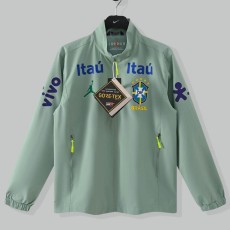 2026 Brazil Light Green Training Shirts