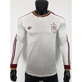 [PLAYER] 2026 Spain Away Player Long Sleeve Soccer jersey