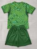 2026 Brazil GKG Green Fans Kids Soccer jersey