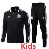 2026 Argentina Black Kids Tracksuit