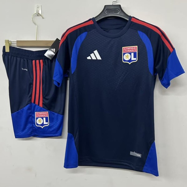 2026/27 Lyon Royal blue Training Shorts Suit