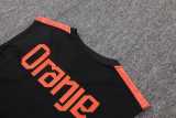 2026 Netherlands Black Training Shorts Suit