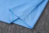 2026 England Light blue Training Shorts Suit