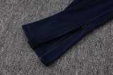 2026 England Light blue Half Pull Tracksuit
