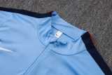 2026 England Light blue Half Pull Tracksuit