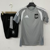 2026/27 Los Angeles Gray Training Shorts Suit