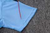 2026 England Light blue Training Shorts Suit