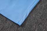 2026 England Light blue Half Pull Tracksuit
