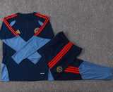 2026 Bayern Royal blue Half Pull Tracksuit