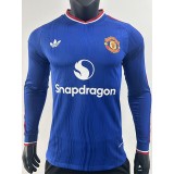[PLAYER] 2026/27 Man Utd Away Player Long Sleeve Soccer jersey