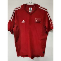 2002 Turkey Home Retro Soccer jersey