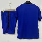 2026 Norway Blue Training Shorts Suit