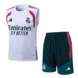 2026/27 R MAD White Training Shorts Suit