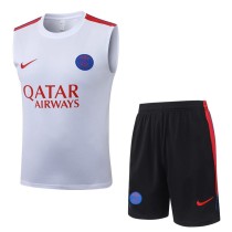 2026/27 PSG White Training Shorts Suit