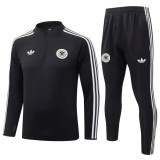 2026 Germany Black Half Pull Tracksuit