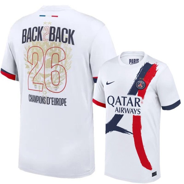 2025/26 PSG Away With 2 Stars Fans Soccer jersey