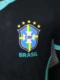2026 Brazil Black Player Training Shirts