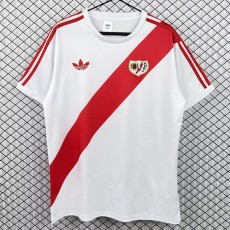 1977/78 Rayo Vallecano Home Retro Soccer jersey
